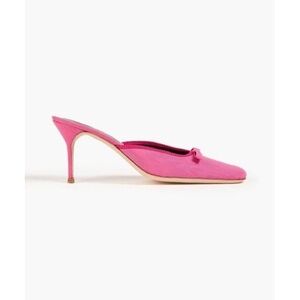 STAUD Pink Mules